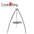 Kép 1/2 - Cook King 60 cm-es Grillrács Állvánnyal (200cm)