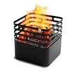 Kép 1/9 - Höfats CUBE Forgatható Grill és Tűztál Fekete