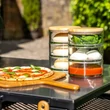 Kép 4/4 - Ooni pizzatészta tartó üvegtálak