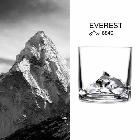 Liiton Everest 4db-os Whiskey-s Pohár szett