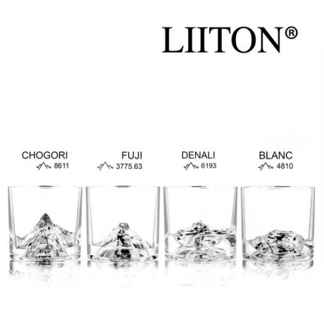 Liiton Peaks (Híres csúcsok) Whiskey-s Szett