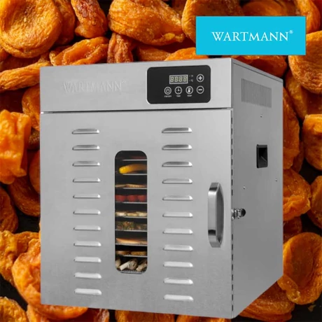 Wartmann 12 tálcás Aszalógép