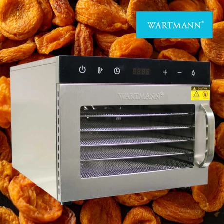 Wartmann 6 tálcás Aszalógép