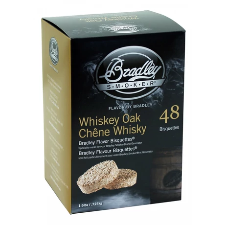 Bradley Whiskeys tölgy füstölőpogácsa 48db
