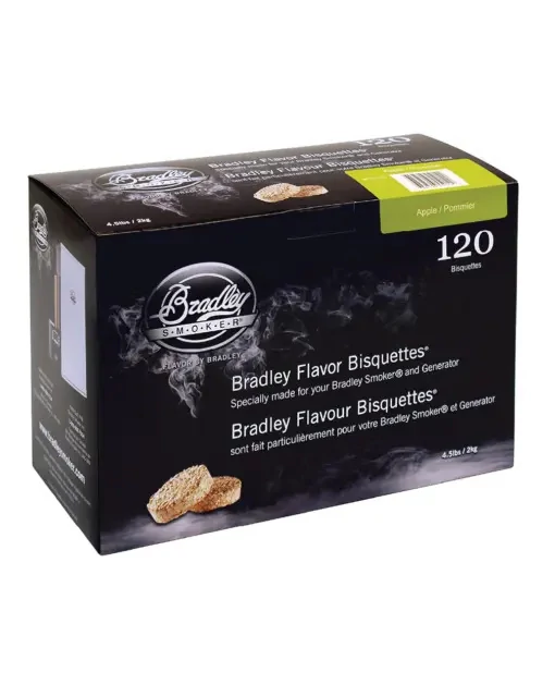 Bradley Almafa füstölőpogácsa 120db