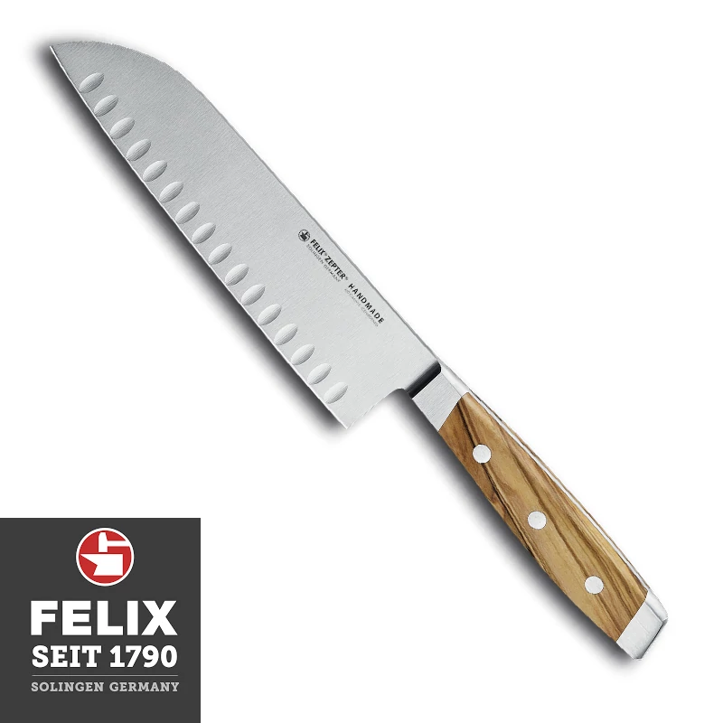 Felix First Class Wood 18cm Santoku kés