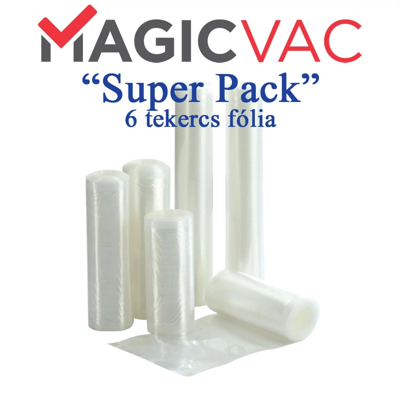 Magic Vac® Vákuumfólia Super Pack (6tekercs) 